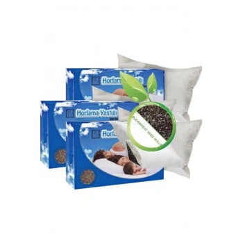 Bonie Gürültüsüz Uyku Yastığı 3 Adet Karabuğday Yastığı 50X70Cm Lust925000330