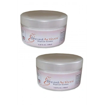Breast Actives Kadınlara Özel Göğ.üs Büy.ütme Ve Şekillendirme Kremi 100 ml 2 Adet
