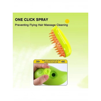 Brush Buharlı Şarjlı Kedi Köpek Yıkama Aparatı