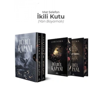 Bülbül Kapanı İkili Kutu - Yan Boyamalı