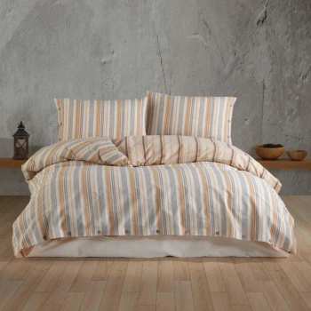 Butik Native Serisi Çift Kişilik Nev Takımı Velena v1 Somon