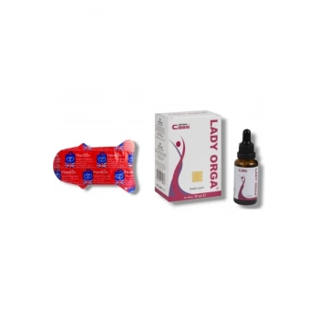 Caas Lady Orga Kadınlara Özel Istek Damla 30 Ml + Erkeklere Özel 6Lı Hediye