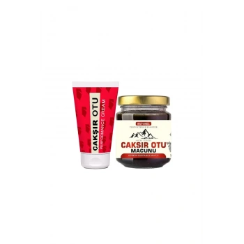 Çakşır Otu Set Erkeklere Gecikmeye Sertleşmeye Büyütmeye sel Takviye 240 gr+Lustra Masaj Yağı