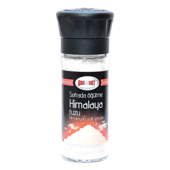 Cam Değirmenli Yemeklik Himalaya Granül Çakıl Doğal Kaya Tuzu 110 Gr