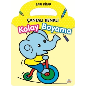 Çantalı Renkli Kolay Boyama- Sarı