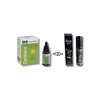 Cantharis D9 Kadınlara Özel Damla + Eros Sprey