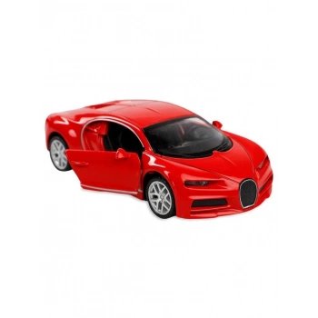 Çek Bırak Metal  Cm Model Araba - 6632-40SM - Kırmızı