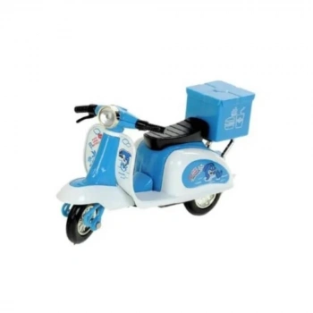 Çek Bırak Metal Vespa Motor  Cm - FY361A-D - Mavi