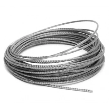 Çelik Halat 4 mm 10 Metre (6X7 K.ÖZ)