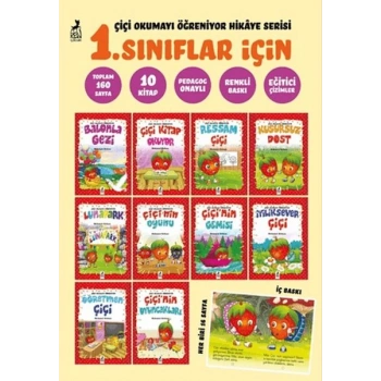 Çiçi Okumayı Öğreniyor Hikaye Serisi (1. Sınıflar için 10 )