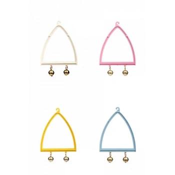 Çift Çanlı Kuş Salıncağı 8*12 cm 1 Adet