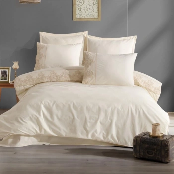 Çift Kişilik Butik Uyku Seti Osela V2 Ekru