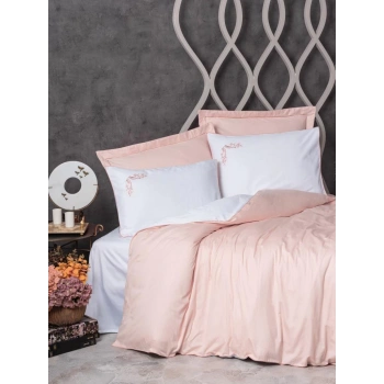 Çift Kişilik Elit Saten Nev Takımı Melinda Pembe