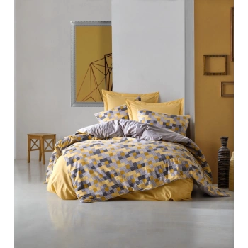 Çift Kişilik Minimal Nev Takımı Elon Sarı