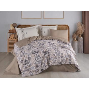 Çift Kişilik Poplin Nev Anabel Gri