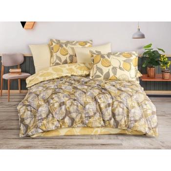 Çift Kişilik Poplin Nev Calisse Sarı