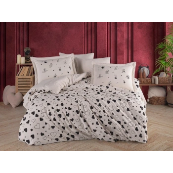 Çift Kişilik Poplin Nev Venüs Siyah