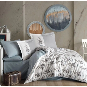 Çift Kişilik Poplin Nev Estate Taş