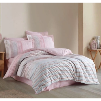 Çift Kişilik Poplin Nev Trella Pembe