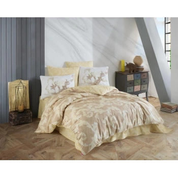 Çift Kişilik Ranforce Nev Takımı Avangarde Krem