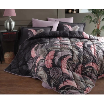 Çift Kişilik Ranforce Uyku Seti Hena v1 Antrasit