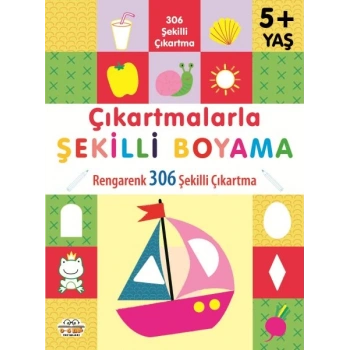 Çıkartmalarla Şekilli Boyama 5 Yaş Üstü