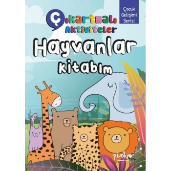 Çıkartmalı Aktiviteler Hayvanlar Kitabım