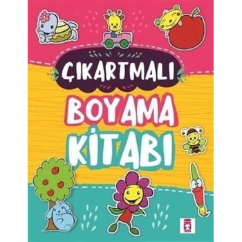 Çıkartmalı Boyama Kitabı ( Hediyeli)