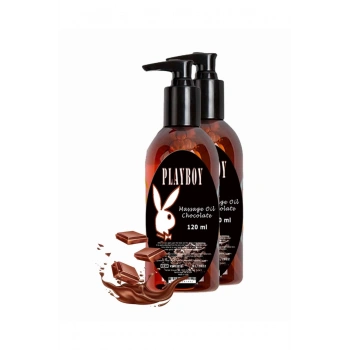 Çikolata Aromalı Vücut Masaj Yağı 120ml Chocolate Flavored Massage Oil 2 Adet