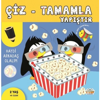 Çiz-Tamamla-Yapıştır Haydi Arkadaş Olalım