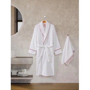 Classic Bornoz Seti Helya M-L Unisex