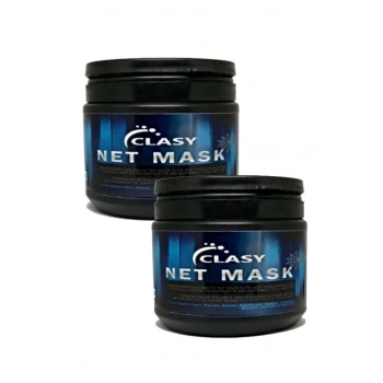 Clasy Net Mask Dolgun Ve Haçimli Saçlara Bakım Maskesi 450 ml 2 Adet