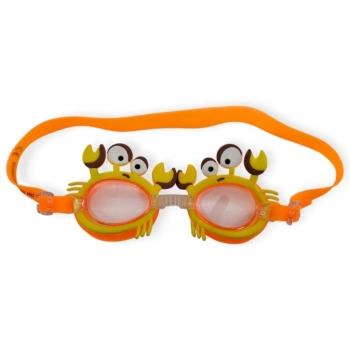 Çocuk Yüzücü Gözlüğü Silikon Taşıma Çantalı Tcu Yengeç - 9014