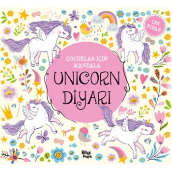 Çocuklar İçin Mandala - Unicorn Diyarı