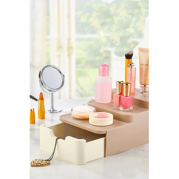 Compact Çekmeceli Ve Standlı Düzenleyici-  Makyaj Organizeri