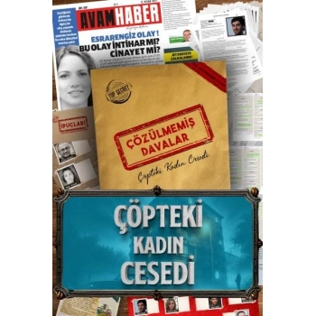 Çöpteki Kadın Cesedi - Dedektif Oyunu