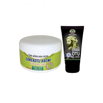 Çörek Otu Adale Sızıları için 200 ml+İbn-i Sina Çörek Otu Kremi 50 ml