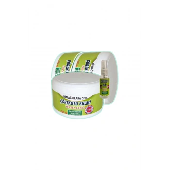 Çörek Otu Agrilara Bakım Kremi 3x200 ml+30 ml Çörek Otu Yağı ile