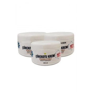 Çörek Otu Kremi White Box 200 ml Vucut Sızısı Dındırıcı Bakım Masaj Kremi x 3 ad