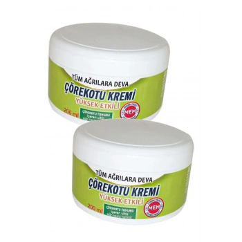 Çörekotu Kremi Bel Sırt Adale Sızılarını  Ağrı Ve Masaj Kremi 200 ml 2 Adet