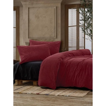 Crash Çift Kişilik Nev Takımı Bordo