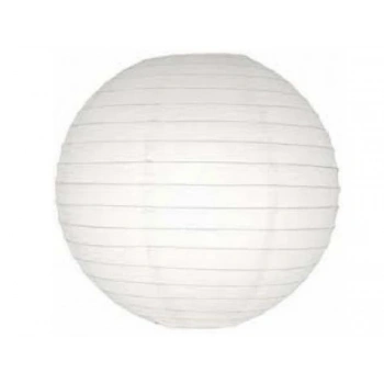 Dekoratif Çin Feneri – Kağıt Lamba - Beyaz