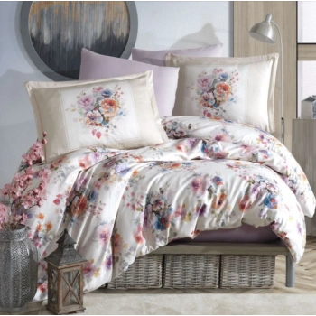 Dijital Saten Çift Kişilik Nev Takımı Farya V1