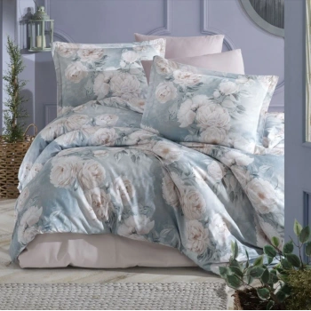 Dijital Saten Çift Kişilik Nev Takımı Havin