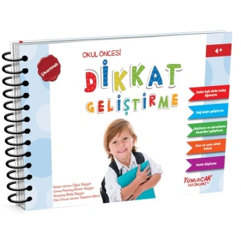 Dikkat Geliştirme 4 Yaş Kitabı