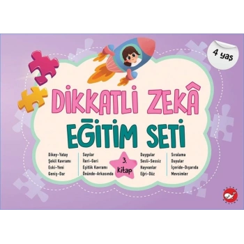 Dikkatli Zekâ Eğitim Seti 3.  (4 Yaş)