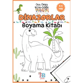 Dinazorlar Boyama Kitabı