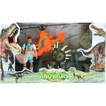 Dinozor Avcısı Helikopter Oyun Seti