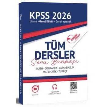 Doktrin Yayınları 2026 Kpss Genel Kültür Yetenek Tüm Dersler Tek  Soru Bankası