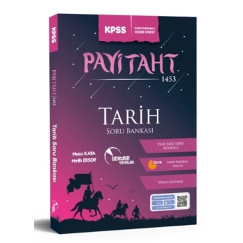 Doktrin Yayınları KPSS Payitaht 1453 Tarih Soru Bankası (Video Çözümlü)